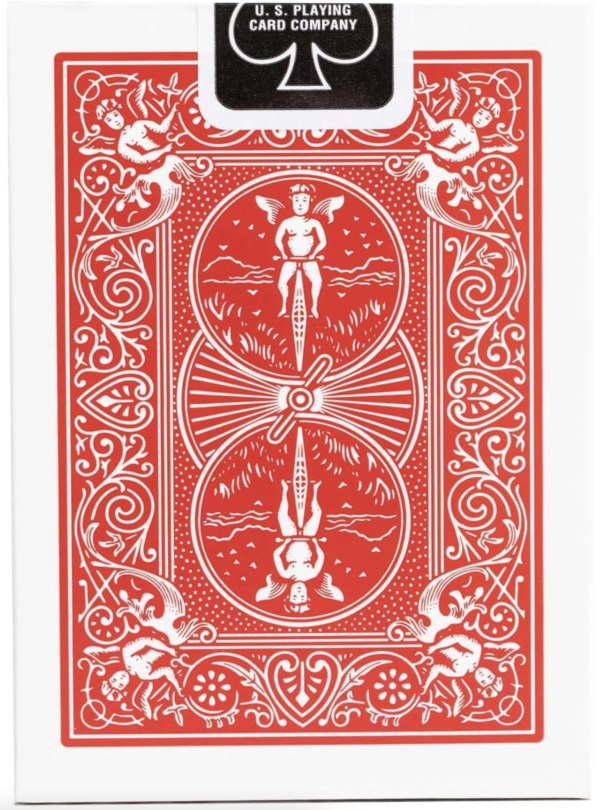 Baraja Bicycle Rider Back Rojo - Image 3