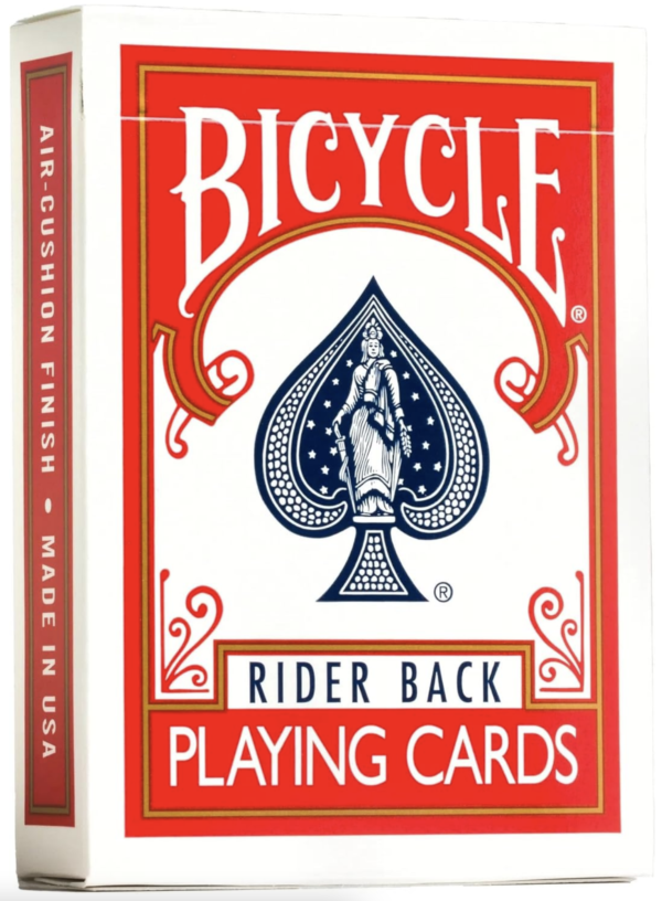 Baraja Bicycle Rider Back Rojo - Image 2